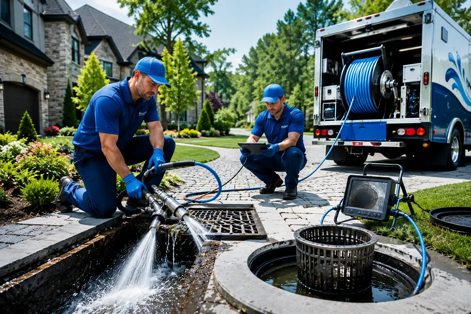 Local outdoor drain cleaning professionals in Fieldon, IL